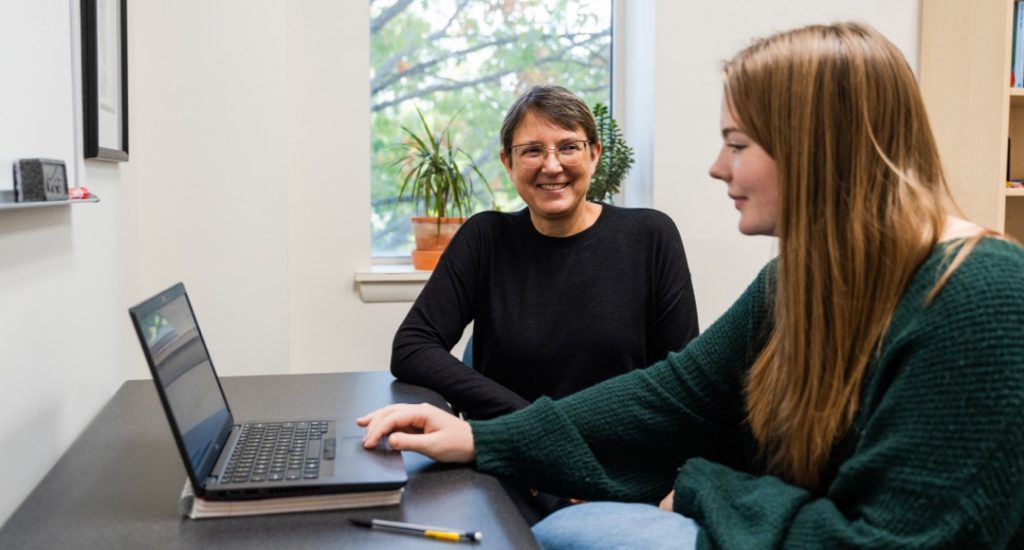 student and professor